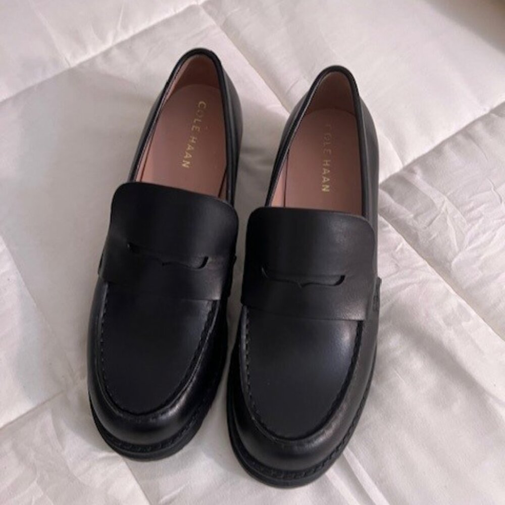 Cole Haan Black Loafers